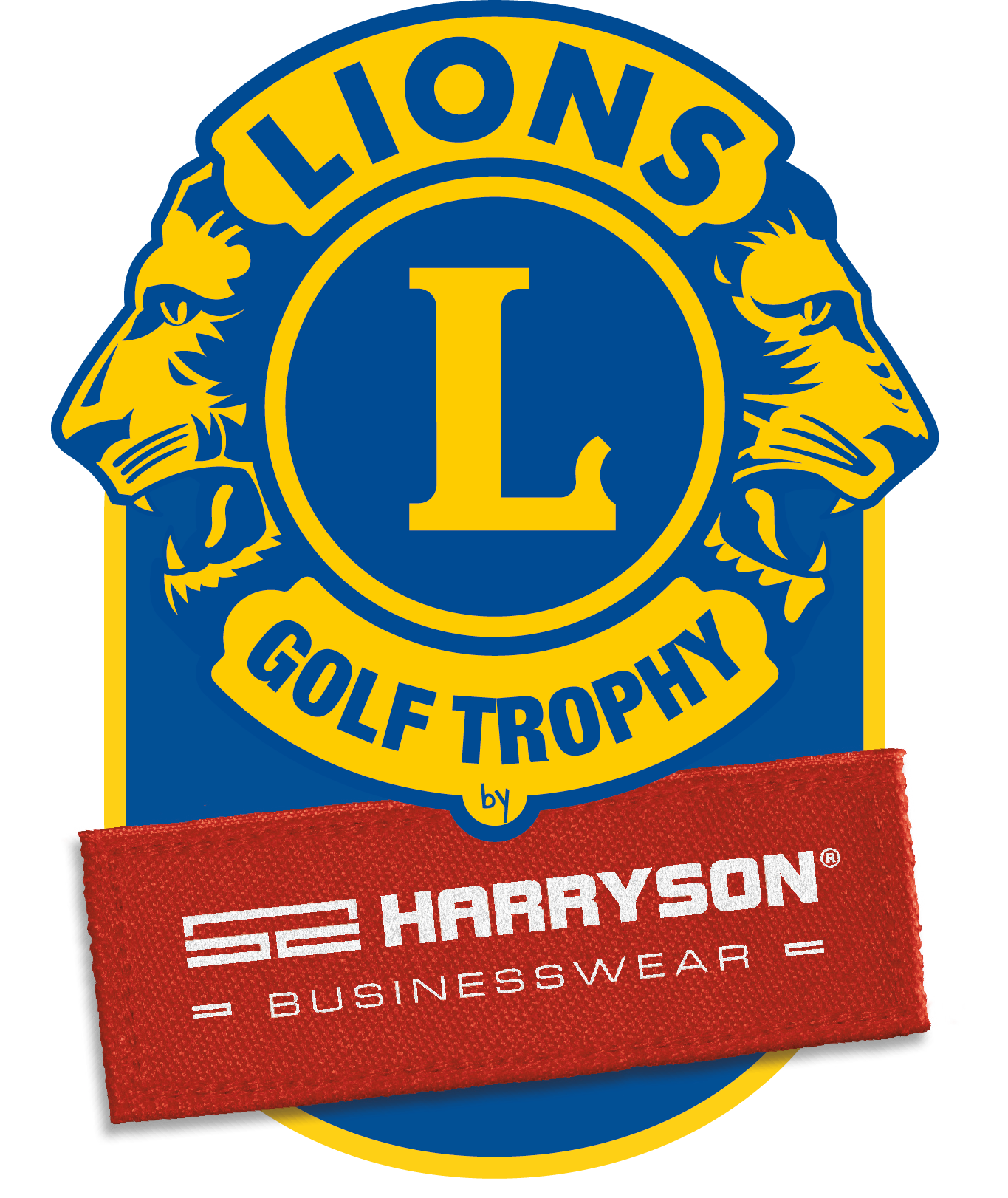 LIONS GOLF TROPHY by HARRYSON BUSINESSWEAR PRINT LOGO